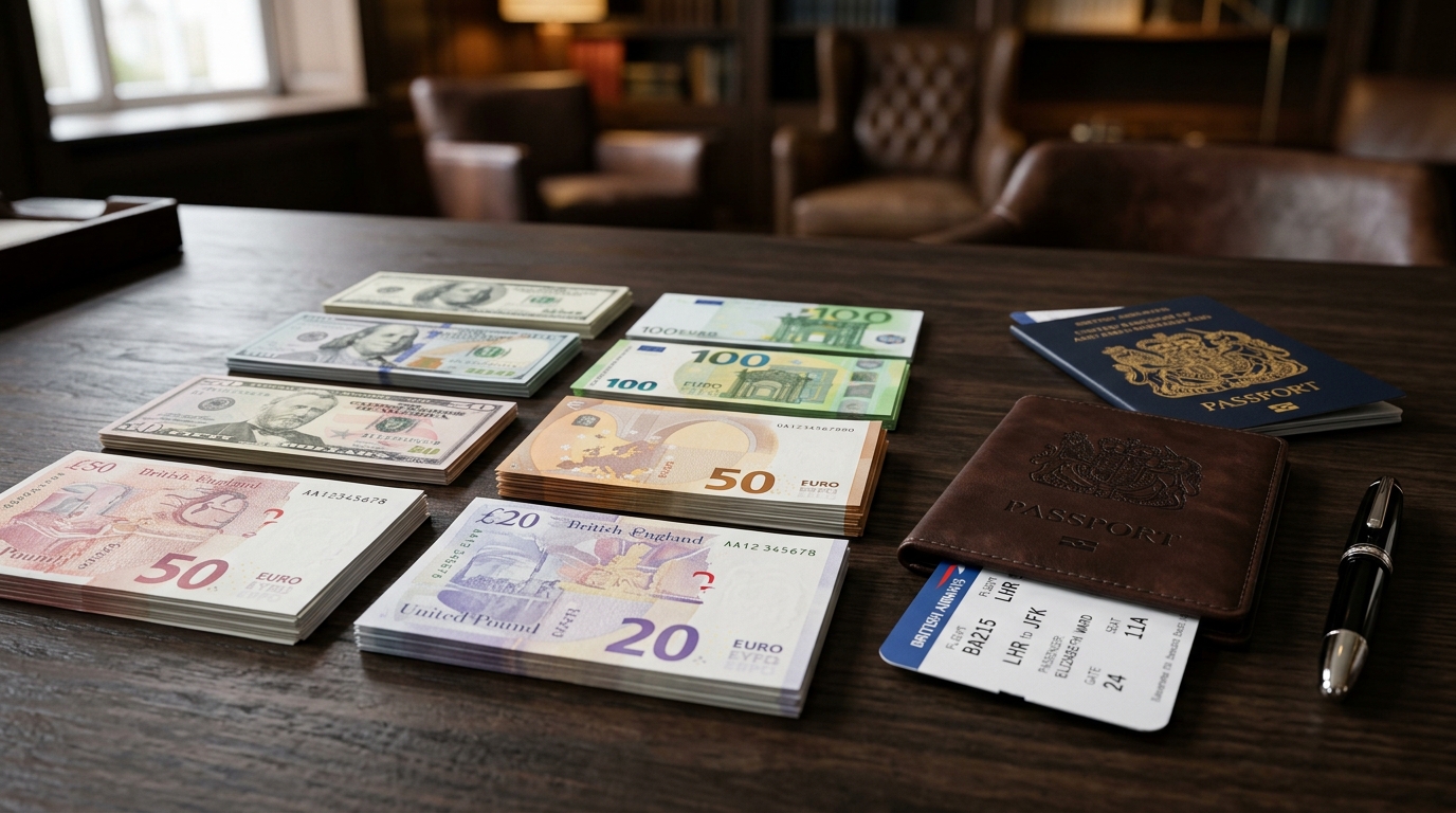 Compra e venda de moedas estrangeiras em Maceió - Dólar, Euro, Libra